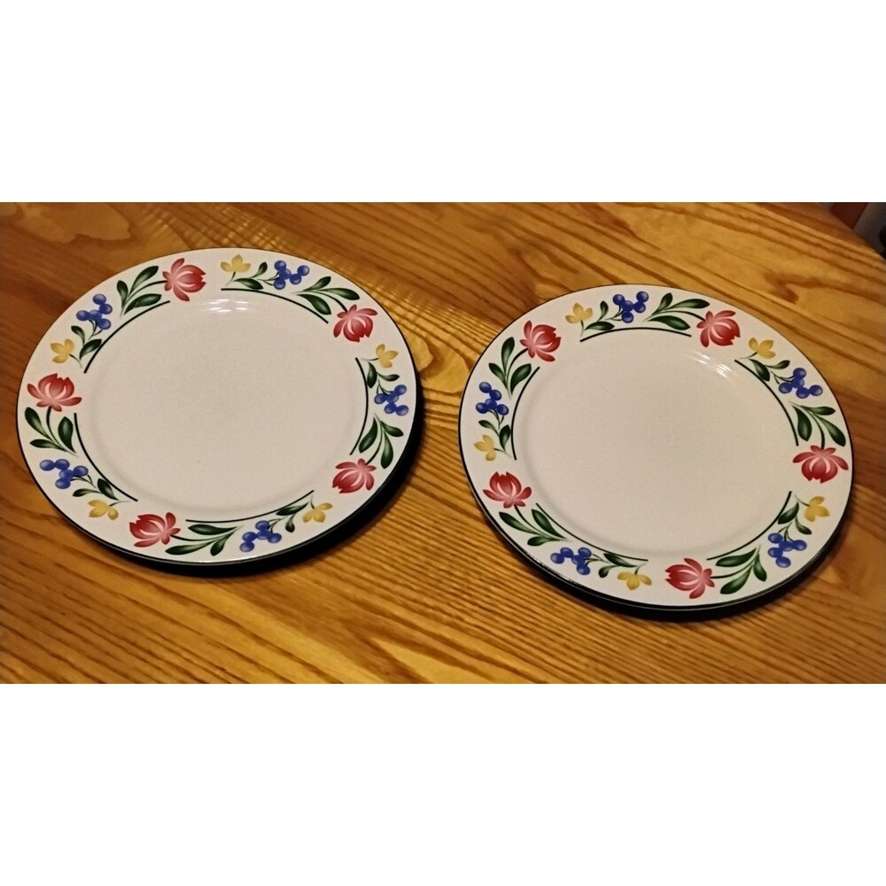 Farberware Dorchester 388 Salad Plates 7 5/8" Set Of Two Excellent